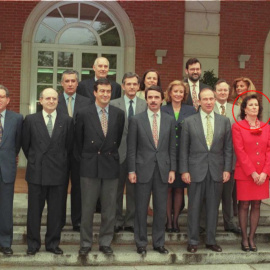 Primer gobierno de Aznar, con Margarita Mariscal de Gante a la cabeza.