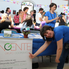 Feria de economía feminista de Tangente.