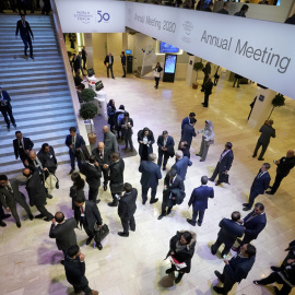 Vista general del Centro de Congresos de la ciudad suiza de Davos durante la 50ª reunión anual del Foro Económico Mundial (WEF, en sus siglas en ingés). REUTERS / Denis Balibouse