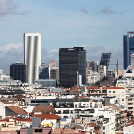 Vista de Madrid. E.P,.