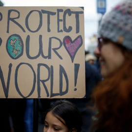 Manifestación del movimiento juvenil por el clima Viernes para el Futuro (Friday For Future) en Lausana (Suiza). REUTERS
