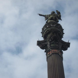  Monumento a Colón en Barcelona. EUROPA PRESS