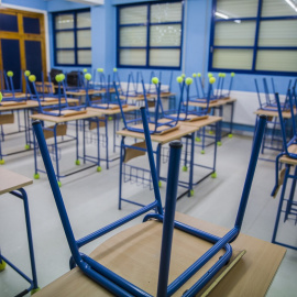 Aula de un colegio público de Sevilla., E.P./María José López