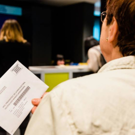 
 Voto por correo. Foto: EFE
