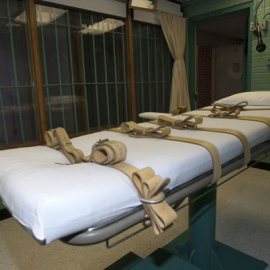  Una cámara para la inyección letal en una cárcel de Texas. REUTERS