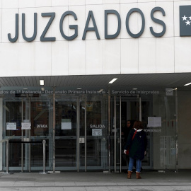  Vista del exterior de los Juzgados de Plaza Castilla, en Madrid. EFE/Mariscal