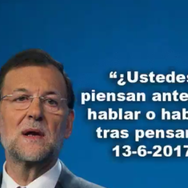 Frase célebre de Mariano Rajoy