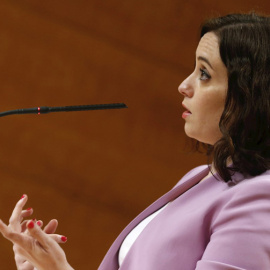 La presidenta de la Comunidad de Madrid, Isabel Díaz Ayuso. - EFE