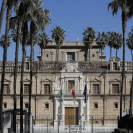 Edificio del Parlamento de Andalucía, donde también tiene su sede la Cámara de Cuentas. EFE