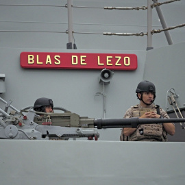  La fragata 'Blas de Lezo', en una imagen de archivo, del 27 de agosto de 2019, en Ferrol, A Coruña, Galicia (España).- José Díaz / Europa Press