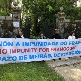 Eurodiputados españoles, entre ellos Ana Miranda, en una visita al Pazo de Meirás.- GRUPO DE MEMORIA DEL PARLAMENTO EUROPEO