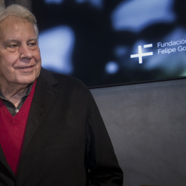 El expresidente del Gobierno Felipe González, en la presentación en Sevilla de la Fundación que lleva su nombre.E.P./María José López