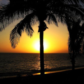 Atardecer en la isla de La Palma. Flickr Creative Commons.