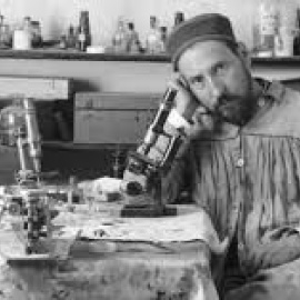  Cajal con algunos compañeros del denominado ‘Gaster Club’.