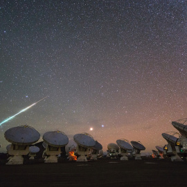 Vista del espacio desde el Atacama Large Millimeter Array