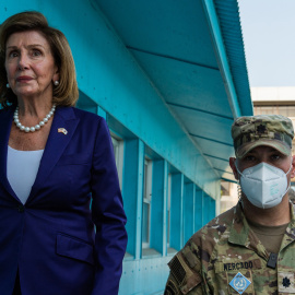 Nancy Pelosy en Corea del Sur