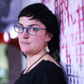 La monologuista Pamela Palenciano. CHRISTIAN GONZÁLEZ.