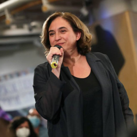 La alcaldesa de Barcelona, Ada Colau.- EFE/David Fernández