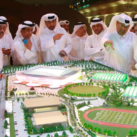  Maqueta del estadio Al Rayyan de Catar 2022 / @Loc Web de la FIFA