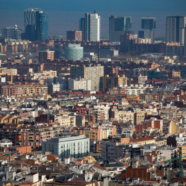 Panorámica de la ciudad de Barcelona. E.P./David Zorrakino