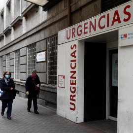 Vista de la entrada a las Urgencias del Hospital Universitario de la Princesa en Madrid. EFE/Mariscal