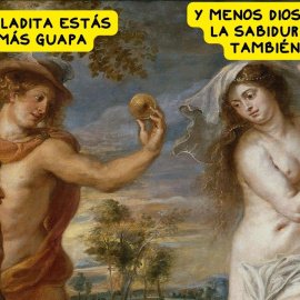 Juicio de Paris. Foto: Helena Sotoca