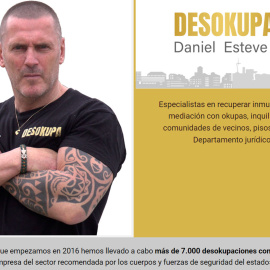  Primera imagen que se ve al entrar al portal desokupa.com