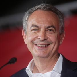 El expresidente del Gobierno, José Luis Rodríguez Zapatero, durante un mitin del PSOE, a 22 de mayo de 2023 en Lugo.- Carlos Castro / Europa Press