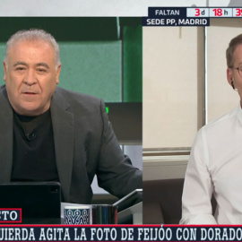  Alberto Núñez Feijóo en el programa 'Al Rojo Vivo', presentado por Antonio García Ferreras
