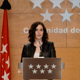 La presidenta de la Comunidad de Madrid, Isabel Díaz Ayuso.- EFE