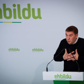  El coordinador general de EH Bildu, Arnaldo Otegi. EFE/Javier Etxezarreta