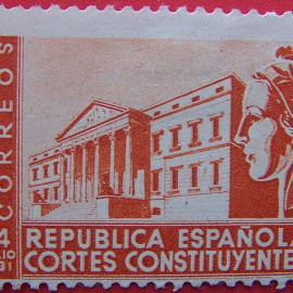 Franquicia postal de las Cortes Constituyentes, 1931.