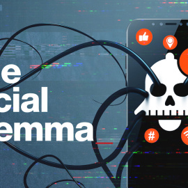 Cartel del documental 'The social dilemma'