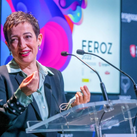 María Guerra, presidenta de la Asociación de Informadores de Cine de España (AICE), en una imagen de archivo. EFE/Javier Cebollada