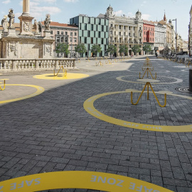 Proyecto GASTRO ŽIJE! en Brno (República Checa) de Hua Hua Architects. Hua Hua Architects