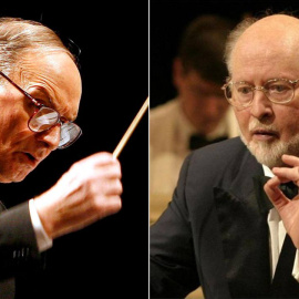 Ennio Morricone y John Williams.
