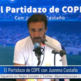  Juanma Castaño en El Partidazo de Cope.- COPE