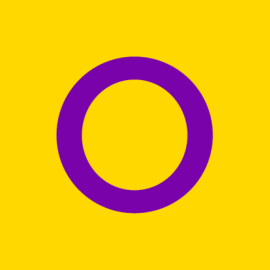 Bandera del orgullo intersexual