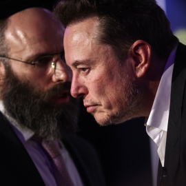 Elon Musk durante el simposio 'Never again: Lip Service or Deep Commitment' celebrado en Cracovia.-EFE/EPA/Lukasz Gagulski POLAND OUT