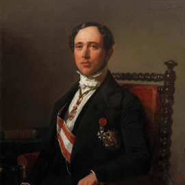 Retrato de Juan Donoso Cortés, por Federico Madrazo (1849)