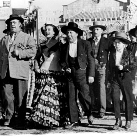 Fotograma de Bienvenido míster Marshall (Luis García Berlanga, 1953).