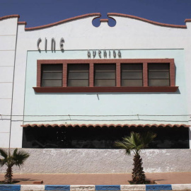 Un antiguo cine español en Sidi Ifni (Sáhara Occidnetal). EFE