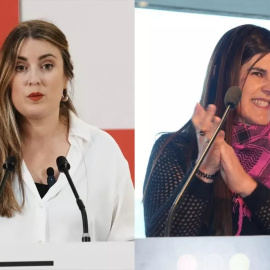 Alba García y Mirem Gorrotxategi, candidatas de Sumar y Elkarrekin Podemos en las elecciones vascas