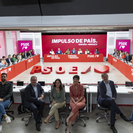 Reunión del comité federal del PSOE tras las elecciones europeas.- Eugenia Morago / PSOE