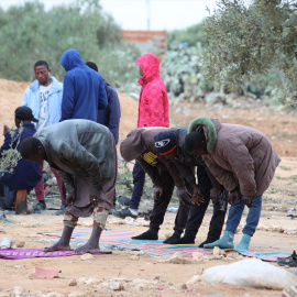 Migrantes en Túnez. Imagen de archivo. Europa Press.