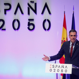  Pedro Sánchez presenta 'España 2050'.- EFE