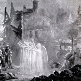 El ejército espectral de los ángeles de Mons.