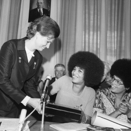  Angela Davis, en una imagen de archivo. WIKIPEDIA