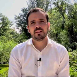 Alberto Garzón, ministro de Consumo, en el vídeo de su campaña contra el consumo de carne.