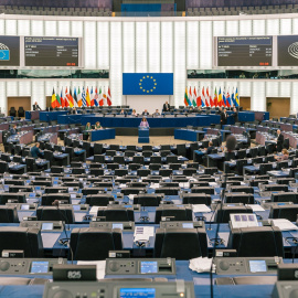  Vista general del hemiciclo del Parlamento Europeo, Estrasburgo, FranciaEuropa Press / Europa Press